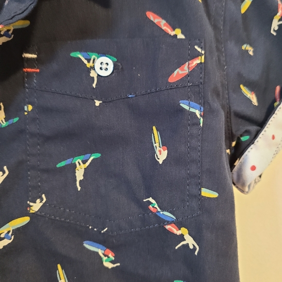 NWOT Boys Collared Cotton Shirt - Picture 6 of 8